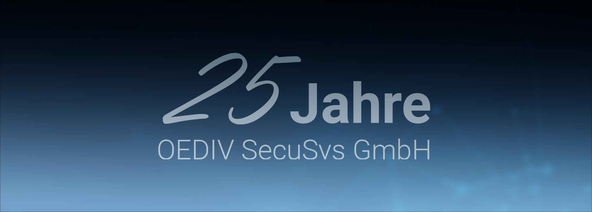 Jubiläum 25 Jahre